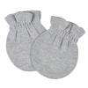 imageGerber Baby 8Pack Scratch Mittens NavyGrayWhite 03 Months 12PackGray Heather