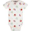 imageGerber Baby 8Pack Short Sleeve Onesie BodysuitsHappy Veggies