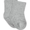 imageGerber Baby 8Pack WiggleProof Jersey Crew SocksGray Heather