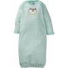 imageGerber Baby Boy and Girls 4Pack Sleeper GownAqua Fox