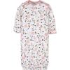 imageGerber Baby Boy and Girls 4Pack Sleeper GownBear Pink