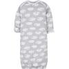 imageGerber Baby Boy and Girls 4Pack Sleeper GownSheep Grey