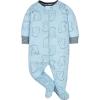 imageGerber Baby Boys 4 Pack Sleep N Play FootieBear