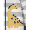 imageGerber Baby Boys 4 Pack Sleep N Play FootieDinosaur Blue