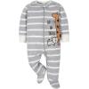 imageGerber Baby Boys 4 Pack Sleep N Play FootieJungle