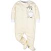 imageGerber Baby Boys 4 Pack Sleep N Play FootieSheep