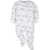 imageGerber Baby Boys 4 Pack Sleep N Play FootieSheep Grey