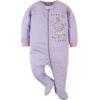 imageGerber Baby Girls 2pack Sleep N PlayBunny Ballerina Purple