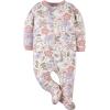 imageGerber Baby Girls 2pack Sleep N PlayBunny Ballerina Purple