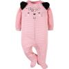 imageGerber Baby Girls 2pack Sleep N PlayLeopard Pink