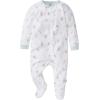 imageGerber Baby Girls 4 Pack Sleep N Play FootieLeopard