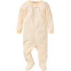 imageGerber Baby Girls 4 Pack Sleep N Play FootieLeopard