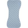 imageGerber Baby Unisex Burp Cloths 5Pack White Black Size 105quot x 21quotBlue Gold