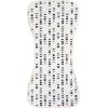 imageGerber Baby Unisex Burp Cloths 5Pack White Black Size 105quot x 21quotBlue Gold