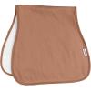 imageGerber Baby Unisex Burp Cloths 5Pack White Black Size 105quot x 21quotRust Tan