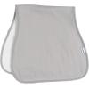 imageGerber Baby Unisex Burp Cloths 5Pack White Black Size 105quot x 21quotWhite Black