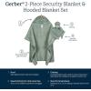 imageGerber Baby Unisex Hooded Wearable Blanket ampamp Security Blanket Set Celestial One SizeDino Time