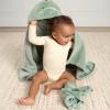 imageGerber Baby Unisex Hooded Wearable Blanket ampamp Security Blanket Set Celestial One SizeDino Time