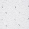 imageGerber Girls Newborn Infant Baby Toddler Nursery 100 Cotton Flannel Receiving Swaddle Blanket Butterfly White Pack of 5Clouds Grey