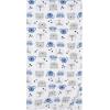 imageGerber Girls Newborn Infant Baby Toddler Nursery 100 Cotton Flannel Receiving Swaddle Blanket Butterfly White Pack of 5Critters Blue