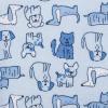 imageGerber Girls Newborn Infant Baby Toddler Nursery 100 Cotton Flannel Receiving Swaddle Blanket Butterfly White Pack of 5Dogs Blue