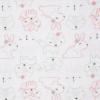 imageGerber Girls Newborn Infant Baby Toddler Nursery 100 Cotton Flannel Receiving Swaddle Blanket Butterfly White Pack of 5Pink Critters