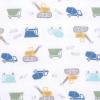 imageGerber Girls Newborn Infant Baby Toddler Nursery 100 Cotton Flannel Receiving Swaddle Blanket Butterfly White Pack of 5Trucks White