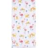 imageGerber Unisex Baby 100 Cotton Flannel Receiving Blankets 30x30 Inches Pack of 4 Coastal Calm One SizeAnimal Geo Girl