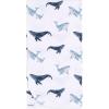 imageGerber Unisex Baby 100 Cotton Flannel Receiving Blankets 30x30 Inches Pack of 4 Coastal Calm One SizeCoastal Calm