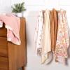 imageGerber Unisex Baby 100 Cotton Flannel Receiving Blankets 30x30 Inches Pack of 4 Coastal Calm One SizeRetro Floral