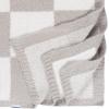 imageGerber Unisex Baby Cozy Soft Silky Mink Checkerboard Grid Blanket Tan Check One SizeTan Check