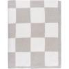 imageGerber Unisex Baby Cozy Soft Silky Mink Checkerboard Grid Blanket Tan Check One SizeTan Check