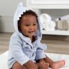 imageGerber Unisex Baby Plushy Soft Hooded Animal Character BathrobeBlue Shark