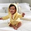 imageGerber Unisex Baby Plushy Soft Hooded Animal Character BathrobeYellow Giraffe