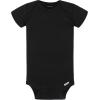 imageGerber babygirls 5pack Solid Onesies BodysuitsBlack
