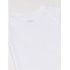 imageGerber babygirls 5pack Solid Onesies BodysuitsWhite