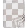 imageGerber Unisex Baby Cozy Soft Silky Mink Checkerboard Grid Blanket Tan Check One SizeTan Check