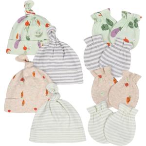 imageGerber Baby Boys Cap and Mitten SetsHappy Veggies