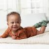 imageGerber Baby Boys 6Pack LongSleeve Onesies BodysuitGreen Fox