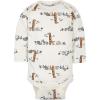 imageGerber Baby Boys 6Pack LongSleeve Onesies BodysuitJungle Blue