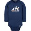 imageGerber Baby Boys 6Pack LongSleeve Onesies BodysuitSnow Much Fun