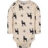 imageGerber Unisex Baby 6 Pack Longsleeve Onesies BodysuitMoose