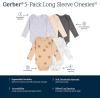 imageGerber Unisex Baby 6 Pack Longsleeve Onesies BodysuitStarry Adventures