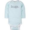 imageGerber Unisex Baby 6 Pack Longsleeve Onesies BodysuitWords Grey