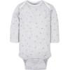 imageGerber Unisex Baby 6 Pack Longsleeve Onesies BodysuitWords Grey