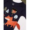 imageGerber babyboys 5pack Short Sleeve Variety Onesies BodysuitsBlue Fox