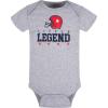 imageGerber babyboys 5pack Short Sleeve Variety Onesies BodysuitsSports Blue