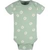 imageGerber babygirls 8pack Short Sleeve Onesies BodysuitsGolden Floral