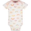 imageGerber babygirls 8pack Short Sleeve Onesies BodysuitsGolden Floral