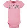 imageGerber babygirls 8pack Short Sleeve Onesies BodysuitsLeopard Pink